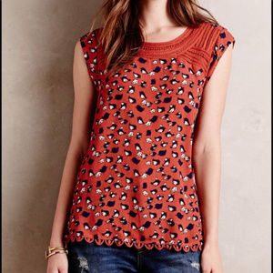 Meadow Rue Blouse with Birds